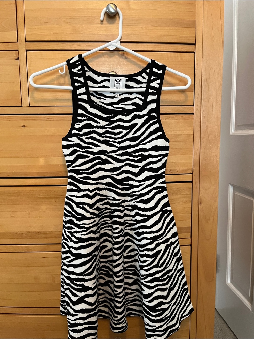 Zebra print dress